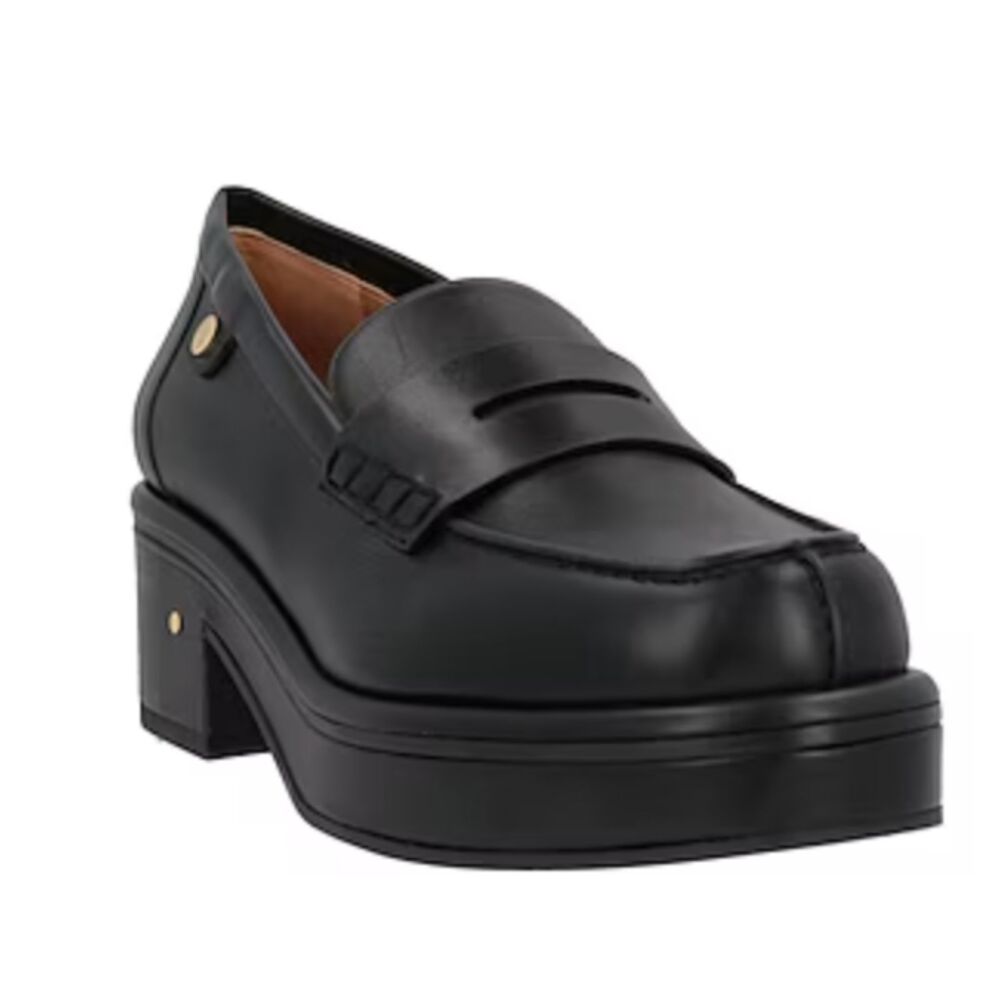 Laurence Dacade Ivone Black Leather Chunky Loafers Made in Italy - Picture 2 of 12